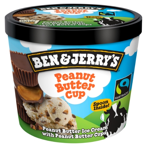 Ben & Jerry's Peanut Butter Cup Arašídová zmrzlina 100ml