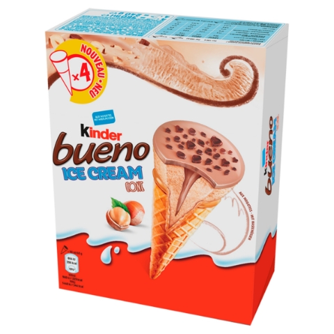 Kinder Bueno kornout zmrzlina multipack 4 x 90ml