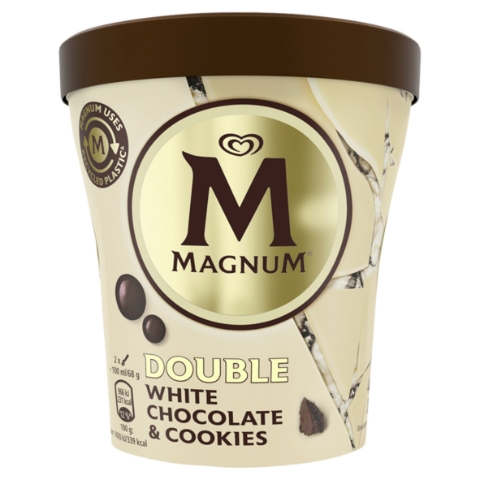 Magnum Double White Chocolate & Cookies 440ml