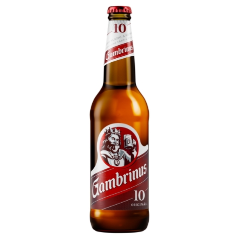 Gambrinus Originál 10 pivo výčepní světlé 0,5l