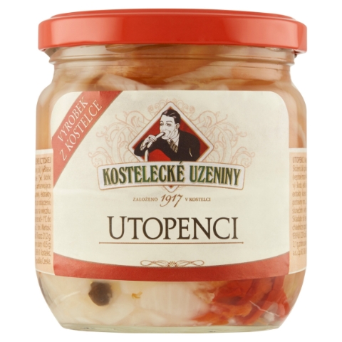 Kostelecké Uzeniny Utopenci 380g