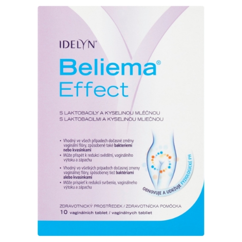 Idelyn Beliema Effect vaginální tablety 10 ks