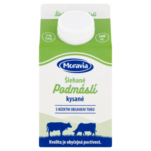 Moravia Šlehané podmáslí kysané 500ml