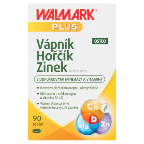 Walmark Plus Osteo V Pn K Ho K Zinek Dopln K Stravy Tablet G