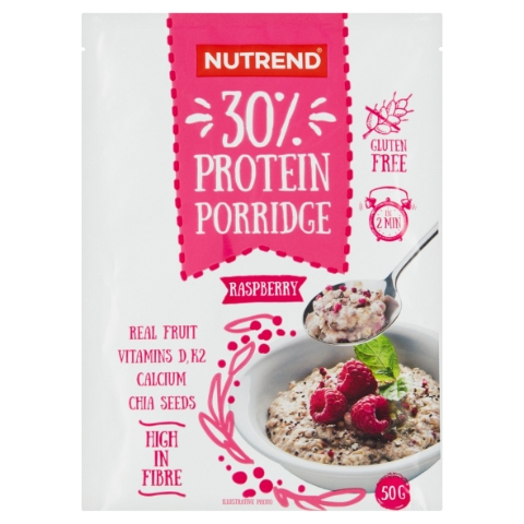Nutrend Protein Porridge příchuť malina 50g