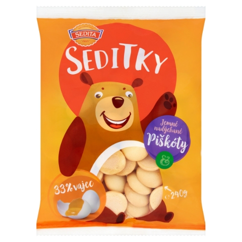 Sedita Seditky Piškoty kulaté 240g