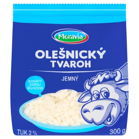Moravia Olešnický tvaroh jemný 300g