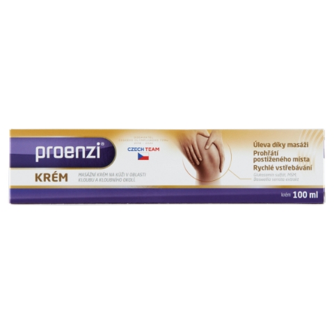 Proenzi Masážní krém na kůži v oblasti kloubu a kloubního okolí 100ml
