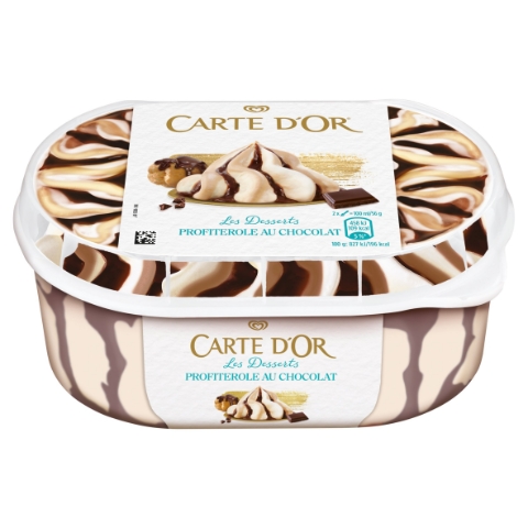 Carte d'Or Profiterole au Chocolat smetanová zmrzlina 900ml
