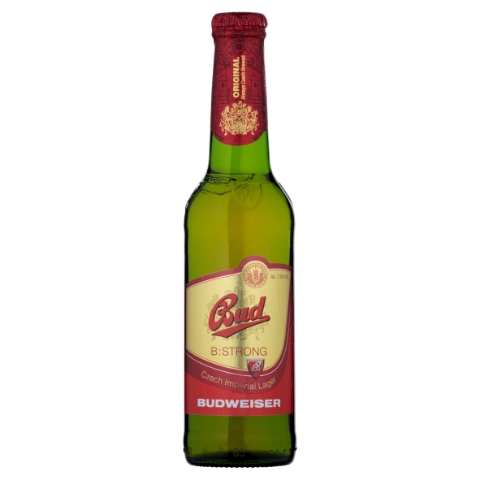 Budweiser Budvar Bud B:Strong Světlé speciální pivo 0,33l