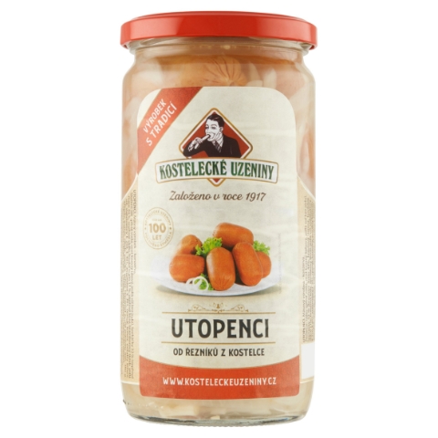 Kostelecké Uzeniny Utopenci 680g