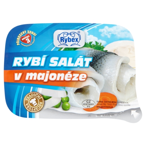Rybex Rybí salát v majonéze 150g