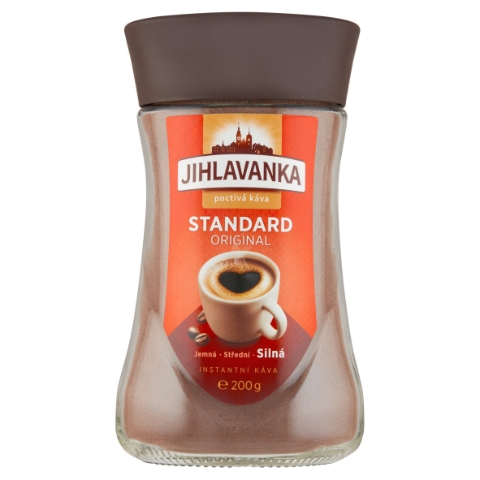 Jihlavanka Standard original instantní káva 200g