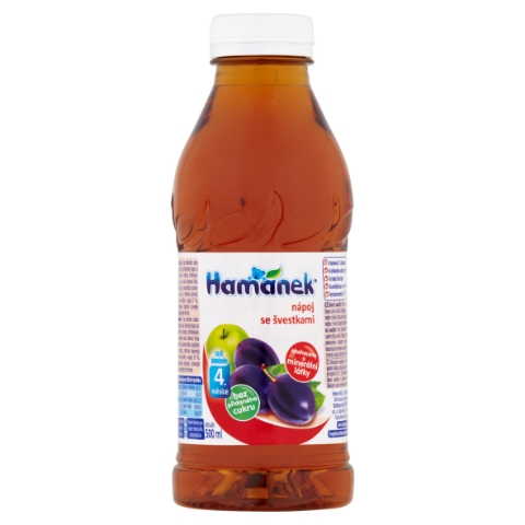 Hamánek Nápoj se švestkami 500ml
