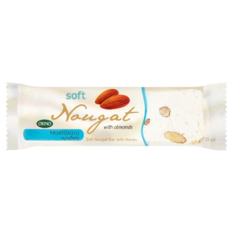 Orino Soft nougat tyčinka s mandlemi 35g