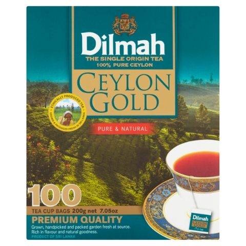 Dilmah Ceylon Gold černý čaj 100 x 2g