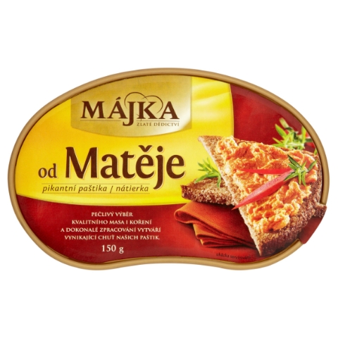 Májka od Matěje pikantní paštika 150g