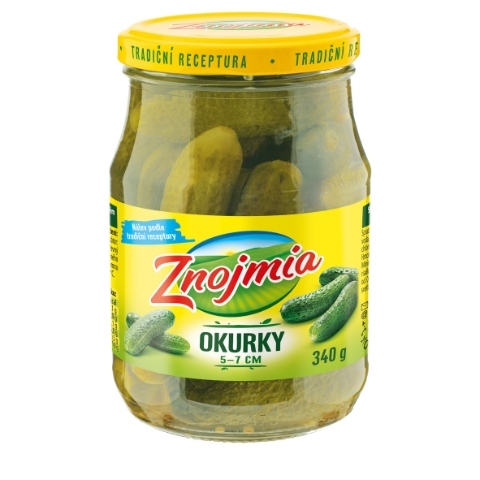 Znojmia Okurky 5-7 cm 340g