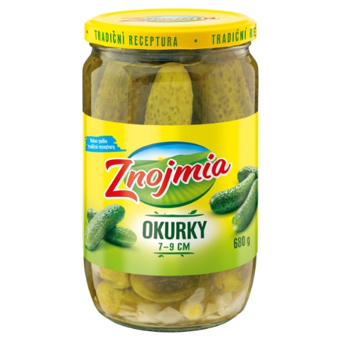 Znojmia Okurky 7-9 cm 680g