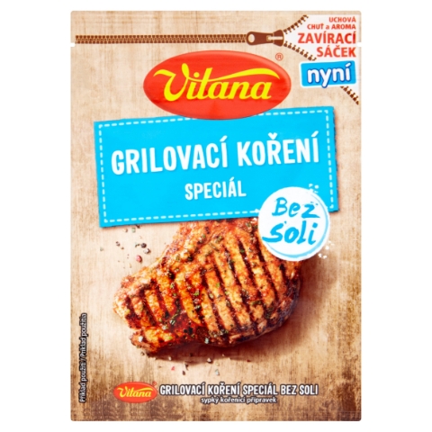 Vitana Grilovací koření speciál bez soli 18g