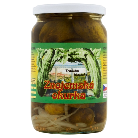 Znojemská okurka 5 - 7 cm 670g