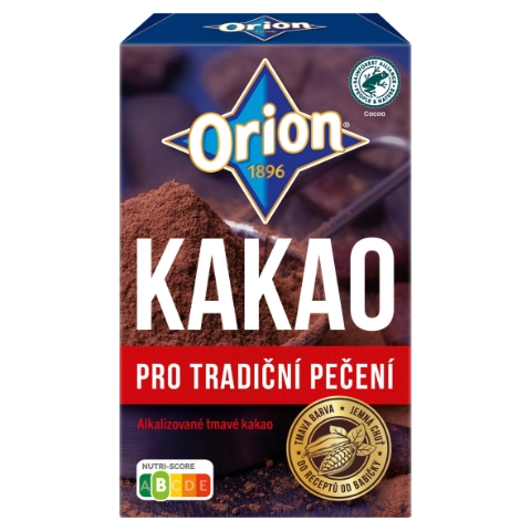 ORION Kakao holandského typu alkalizované na tradiční pečení 100g