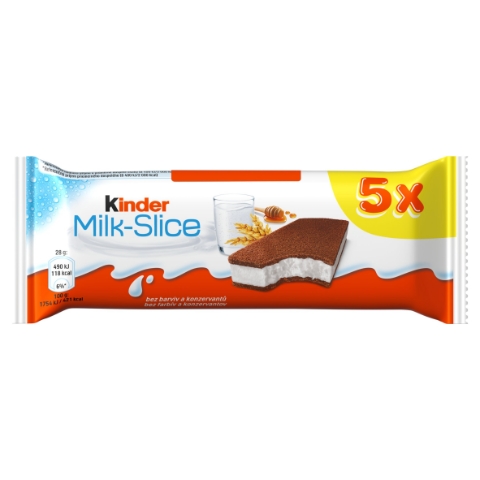 Kinder Milk Slice 5 x 28g