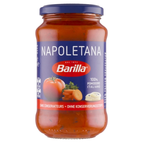 Barilla Napoletana rajčatová omáčka s cibulí a bylinkami 400g