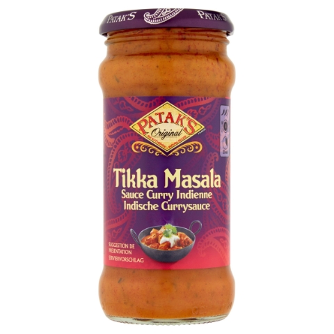 Patak's Tikka Masala kari omáčka 350g