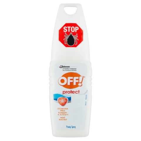 Off! Protect rozprašovač repelent proti komárům a klíšťatům 100ml