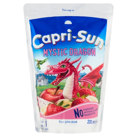 Capri-Sun Mystic Dragon nesycený nealkoholický ovocný nápoj 200ml