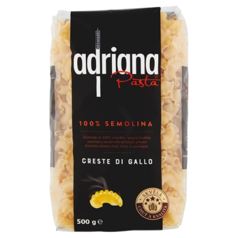 Adriana Pasta Creste di Gallo těstoviny semolinové sušené 500g