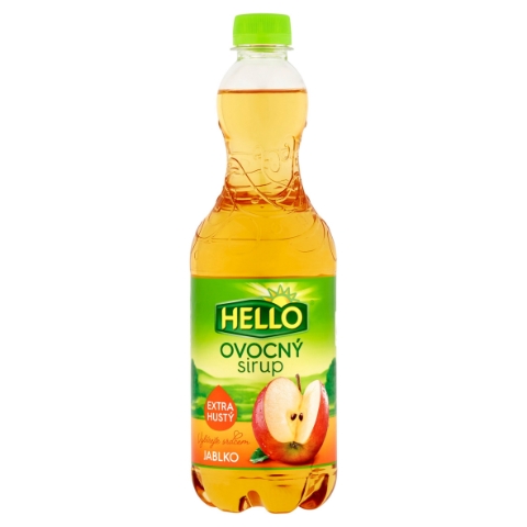 Hello Ovocný sirup jablko 0,7l