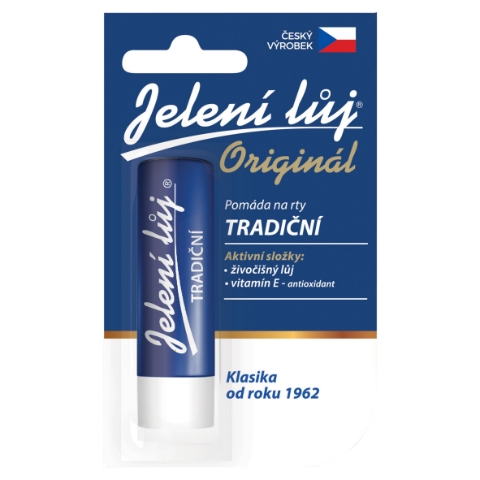 Jelení Lůj Originál tradiční pomáda na rty