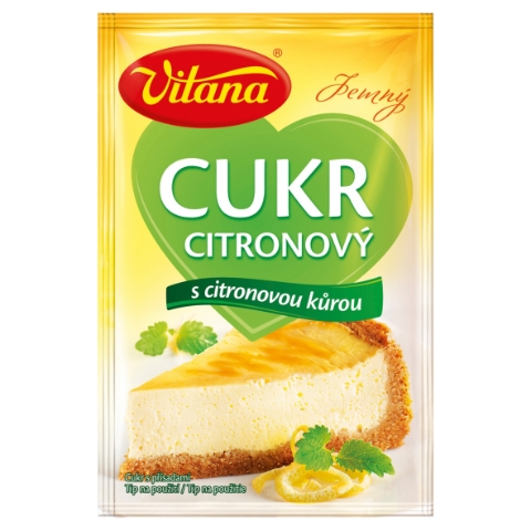 Vitana Citronový cukr s citronovou kůrou 20g