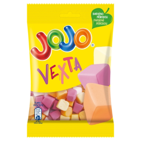 JOJO Vexta želé bonbóny s ovocnými příchutěmi 80g
