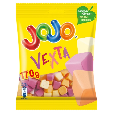 JOJO Vexta želé bonbóny s ovocnými příchutěmi 170g