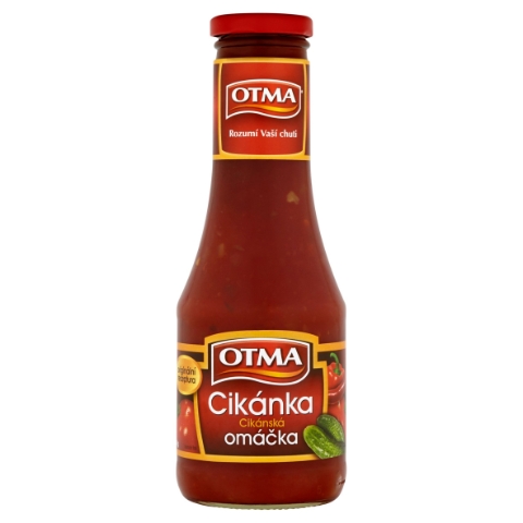 Otma Cikánská omáčka 480g