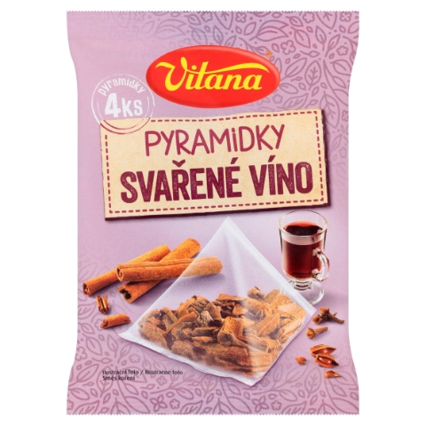 Vitana Pyramidky svařené víno 4 x 5g