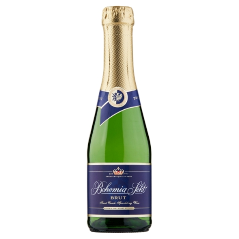 Bohemia Sekt Brut jakostní šumivé víno bílé 0,2l