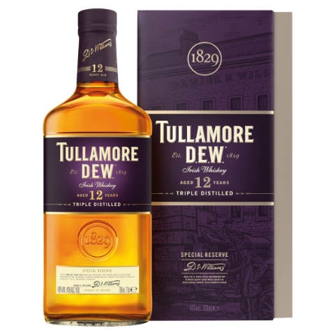 Tullamore D.E.W. 12 Years Old Irish Whiskey 700ml