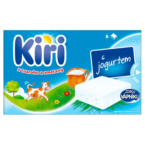 Kiri Tavený sýr z tvarohu a smetany s jogurtem 100g