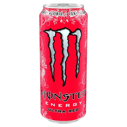 Monster Energy Ultra red sycený energetický nápoj 500ml