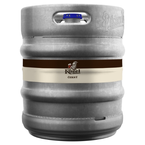 Velkopopovický Kozel Černý pivo výčepní tmavé sud 30l