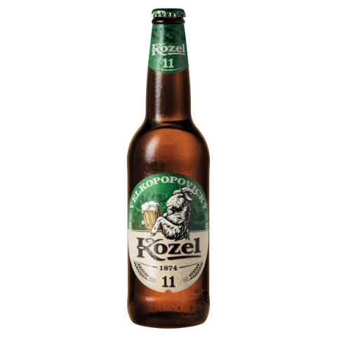Velkopopovický Kozel Pivo 11 ležák světlý 0,5l