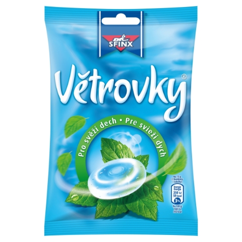 SFINX Větrovky bonbóny s příchutí máty 90g