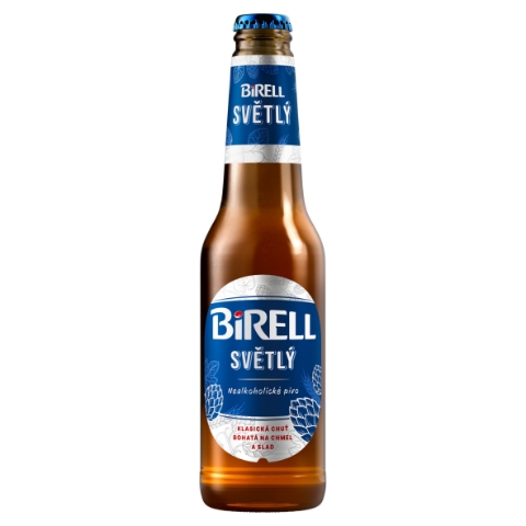 Birell Světlý nealkoholické pivo 0,33l