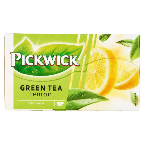 Pickwick Zelený čaj aromatizovaný s citronovým oplodím 20 x 2g (40g)