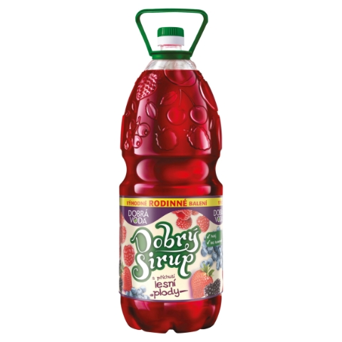 Dobrá voda Dobrý sirup s příchutí lesní plody 2,5l