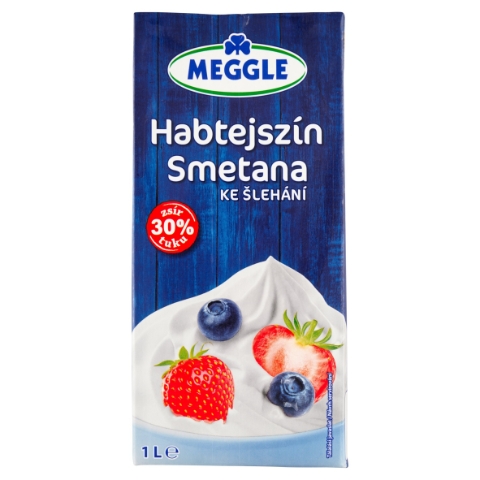 Meggle Smetana ke šlehání 30% tuku 1l